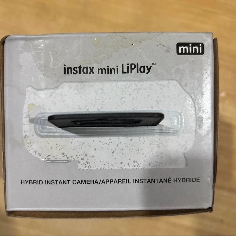 Fujifilm Instax Mini LiPlay Hybrid Camera - White